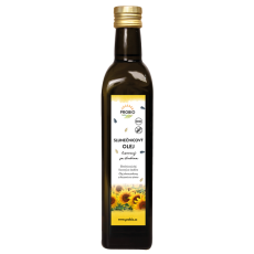 Slunečnicový olej lisovaný za studena BIO 500 ml Slunečnicový olej lisovaný za studena BIO 500 ml