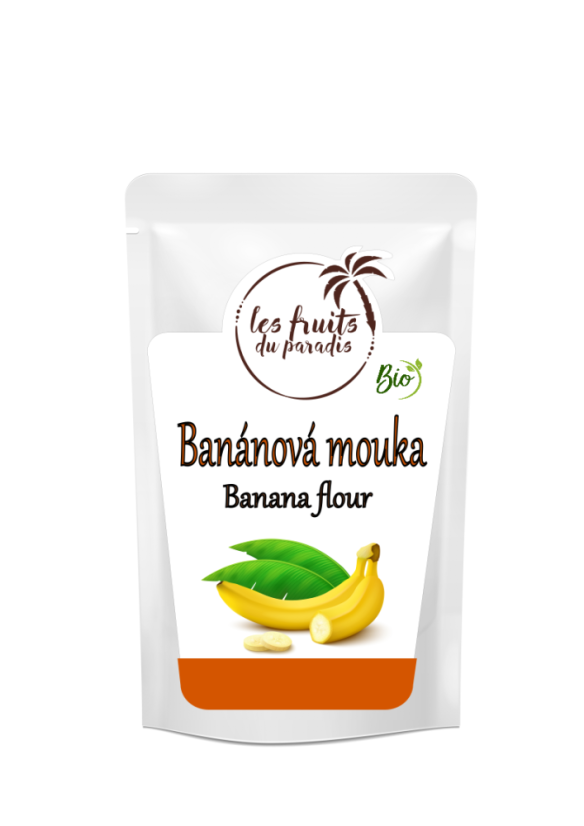 Banánová mouka - prášek sladký BIO 500 g