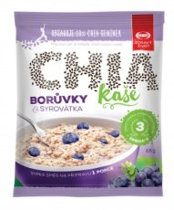 Ovesná chia kaše s borůvkami a syrovátkou 65g , Semix 65 g