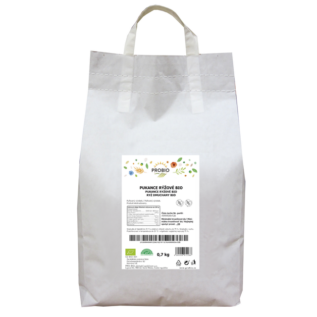 GASTRO - Pukance rýžové BIO 700 g GASTRO - Pukance rýžové BIO 700 g