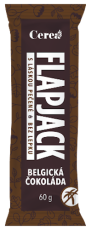 Flapjack Belgická čokoláda gluten free 60 g Flapjack Belgická čokoláda gluten free 60 g