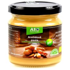 ARAŠÍDOVÁ PASTA 180g BIO , ASO Zdravý život 380 g