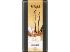 Čokoláda bílá s vanilkou Bio 80g Vivani 80 g