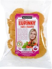 Lupínky bezl.-rajče,bazalka 65g, MCLLOYD´S 65 g