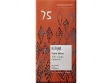 Bio hořká čokoláda 75% s kokosovým cukrem VIVANI 80 g