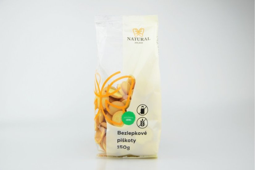 Bezlepkové piškoty 150 g