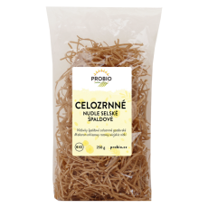 Nudle špaldové celozrnné selské BIO 250 g