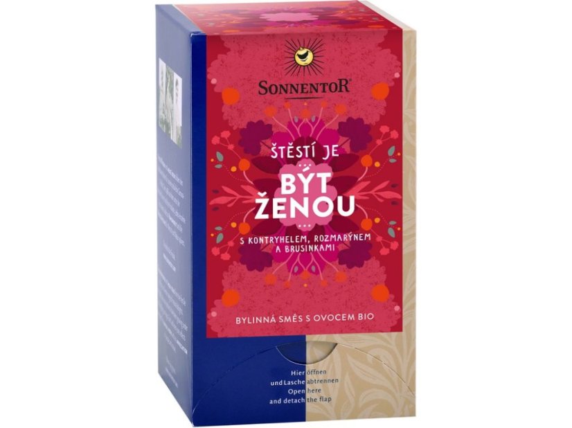 Štěstí je Být ženou bylinná směs s ovocem BIO 31 g