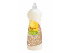 Tierra Verde Gel na nádobí s BIO citronovou silicí (1 l)