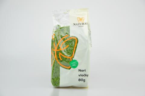 Mořské řasy Nori - vločky - Natural 80g, Natural Jihlava 80 g