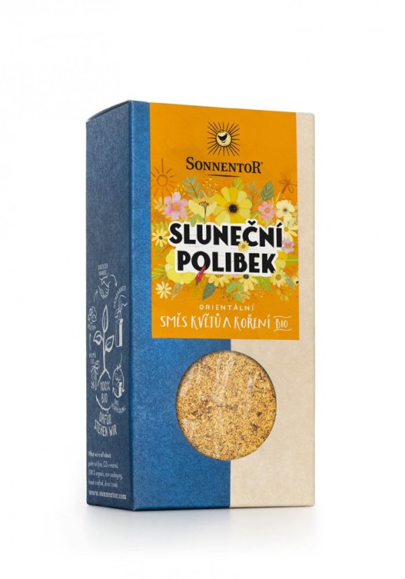 Sluneční polibek - směs květů a koření BIO 40 g