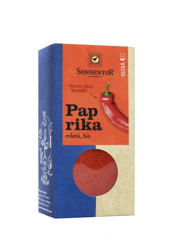 Bio paprika mletá ostrá 50 g