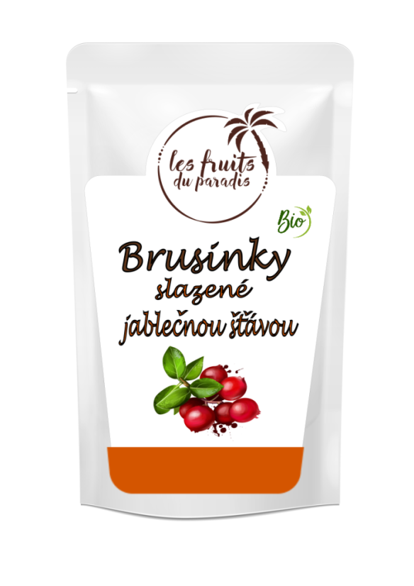Brusinky (klikva) s jablečnou štávou BIO 200 g Brusinky (klikva) s jablečnou štávou BIO 200 g