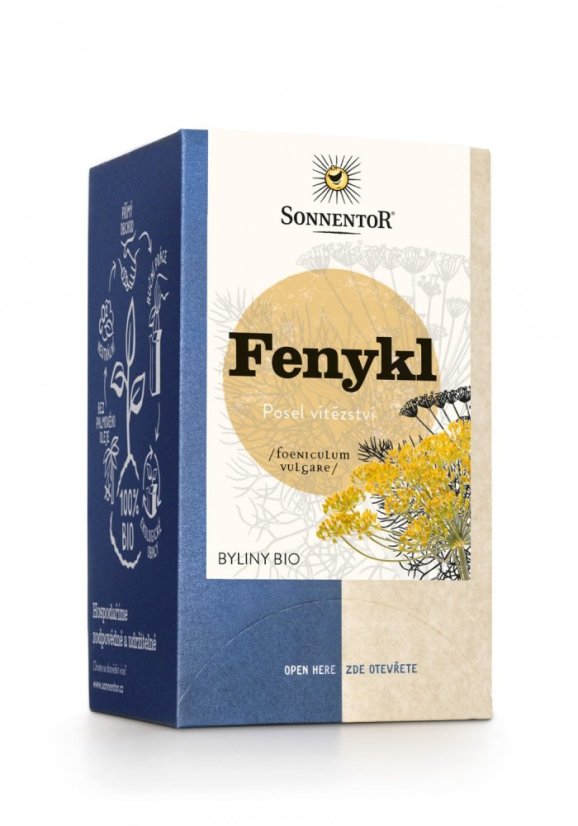 Fenykl čaj pocovaný BIO 27 g