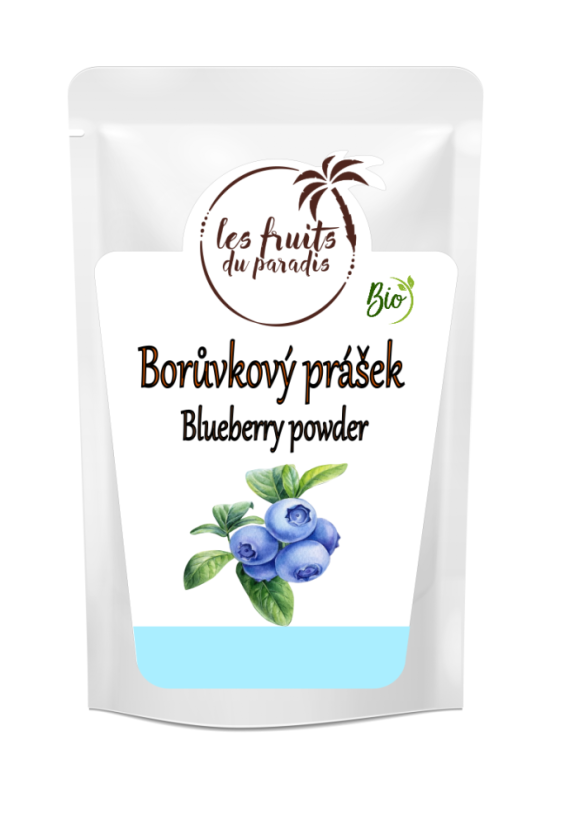 Borůvky lyofilizované prášek BIO 1 kg