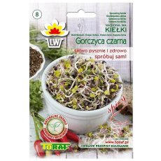 Hořčice černá - semínka na klíčení 20 g Hořčice černá - semínka na klíčení 20 g