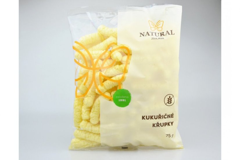 Křupky kukuřičné bez lepku 75 g