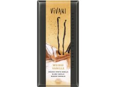 Čokoláda bílá s vanilkou Bio 80g Vivani 80 g Čokoláda bílá s vanilkou Bio 80g Vivani 80 g