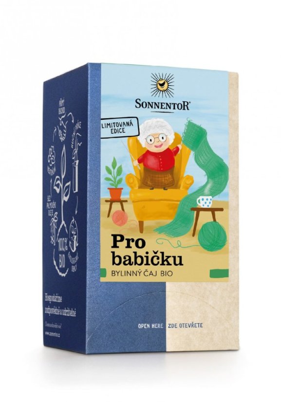 BIO bylinný čaj Pro babičku 27 g