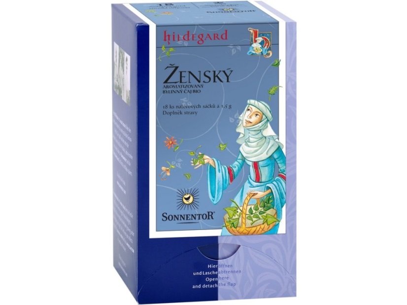 BIO Ženský čaj sv. Hildegardy porcovaný 27 g