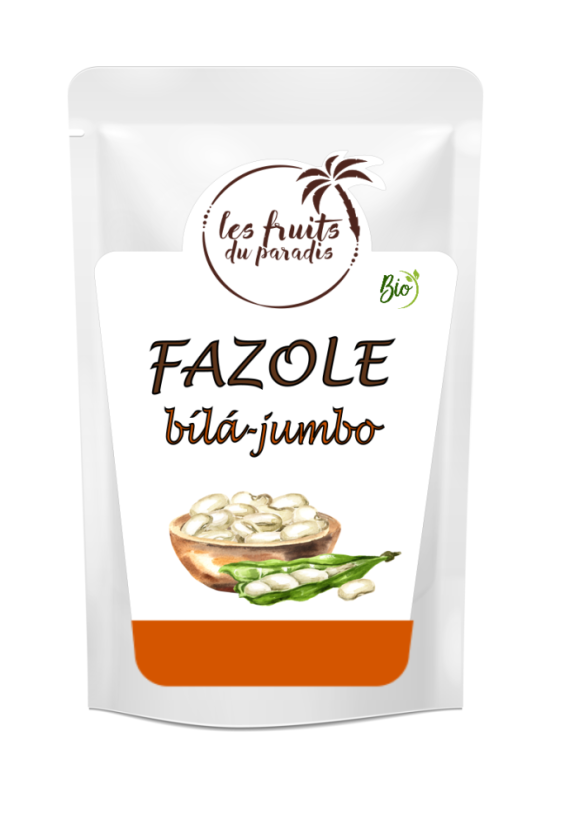Fazole bílá jumbo BIO 500 g Fazole bílá jumbo BIO 500 g