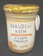 Arašídový krém se slaným karamelem BOŽSKÉ OŘÍŠKY 390 g